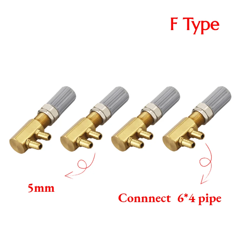 4 stks Tandheelkundige Regulerende Controle Waterklep Grotere/Kleine Tandheelkundige kliniek Benodigdheden voor Tandartsstoel Turbine Unit Tool