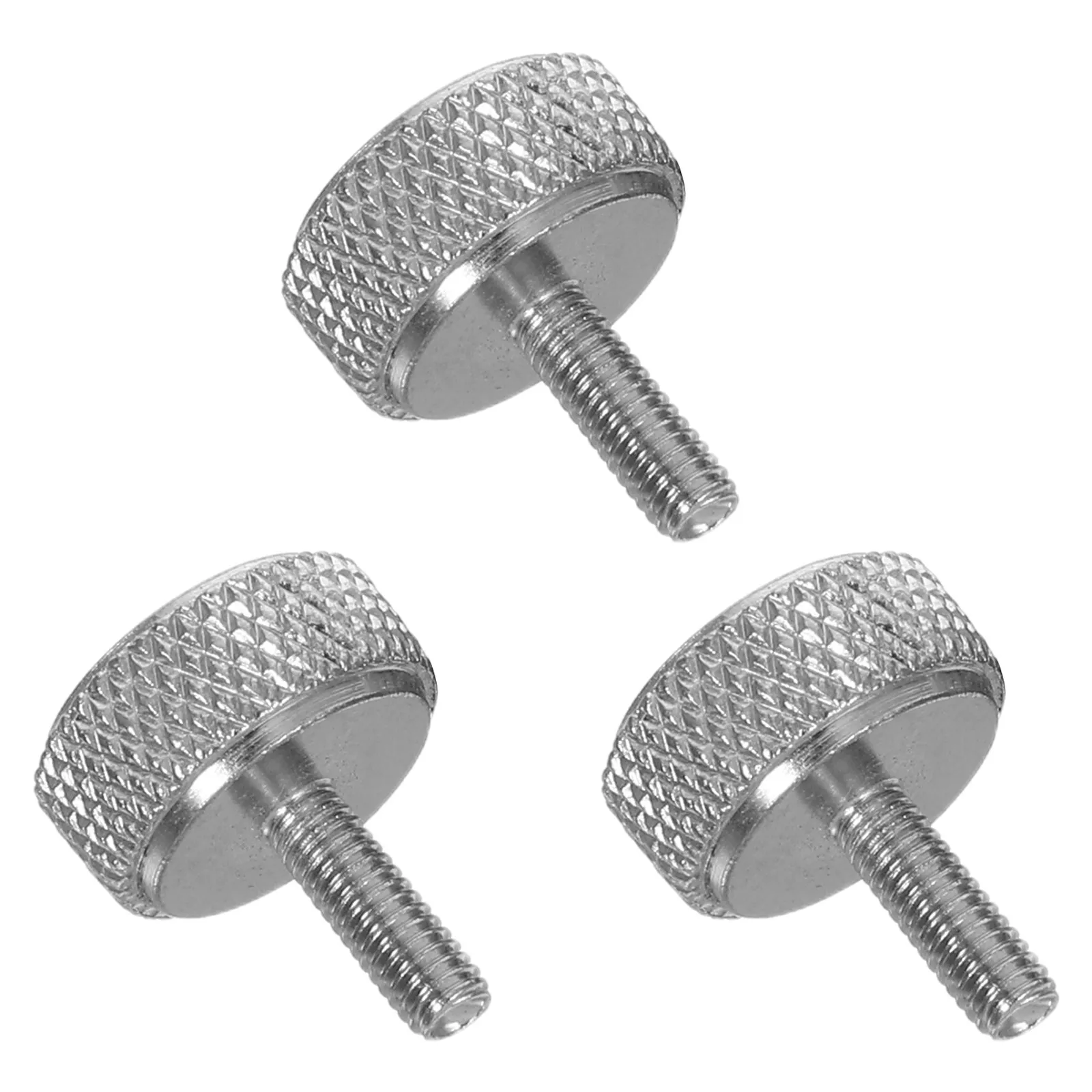 3Pcs Vernier Calipers Locking Screws M3x7mm Round Flat Head Knurled Thumb Knob Bolts Caliper Replacement Repair Screw Kit