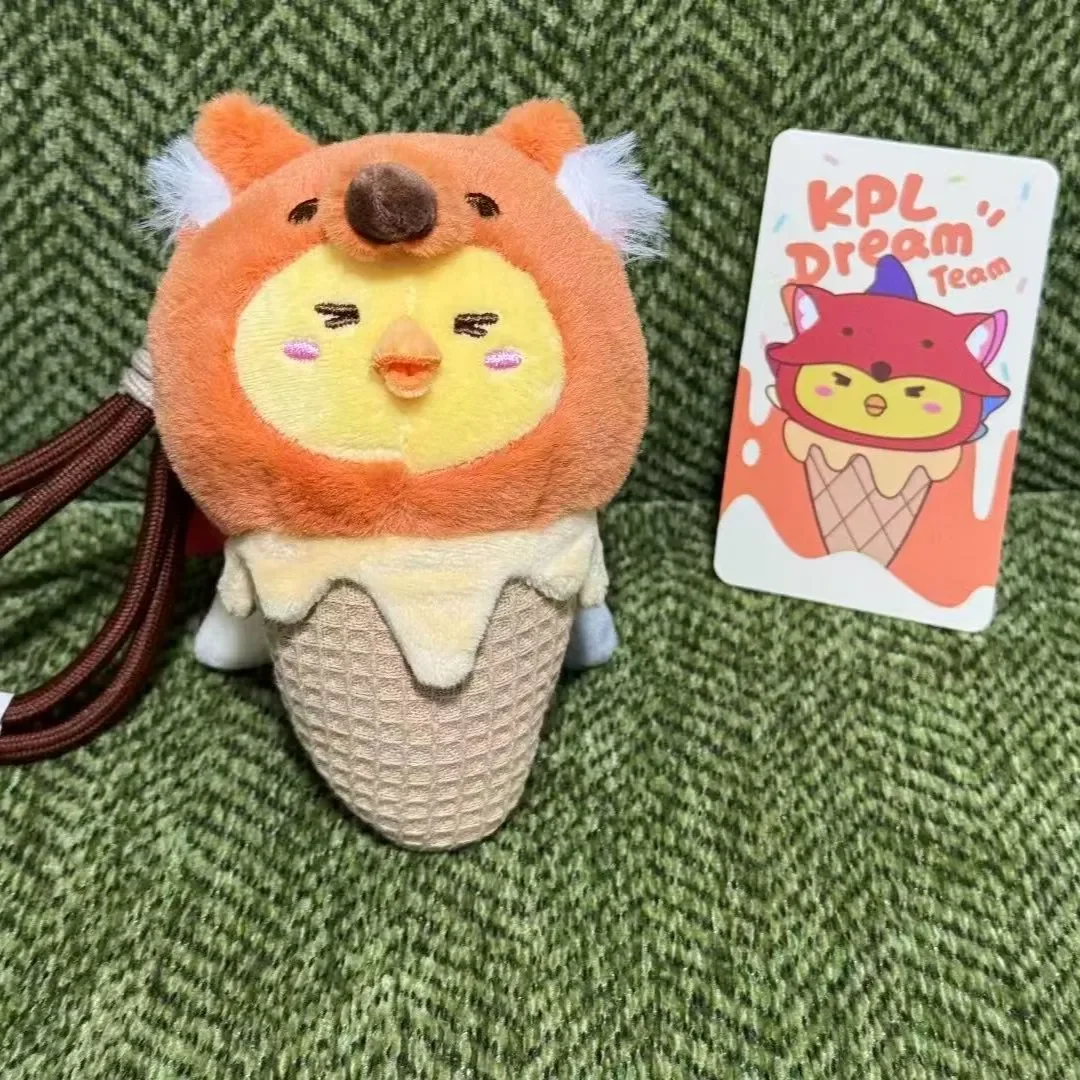 محشوة 10 سنتيمتر أنيمي KPL حلم فريق البضائع شو شينزين (Jiuwei) الآيس كريم الجسم أفخم دمية لعبة فستان ناعم القطن طفل هدية