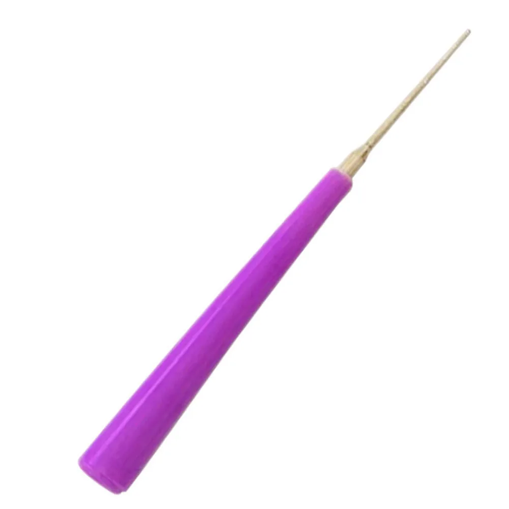 Beading Hole Enlarger 0.6-1.6mm 0.7-4.7mm 1 Pcs ABS+Diamond Jewelry Tools Purple+Silver For Crystals For Pearls