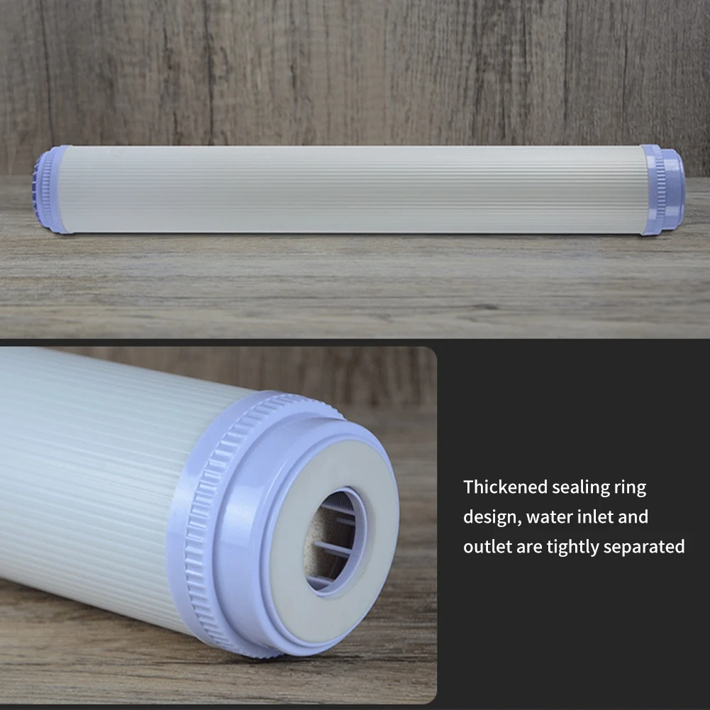 20 Inch Ultrafiltration UF Membrane Filter Elements Flat Mouth Universal Water Purifier Filter Elements