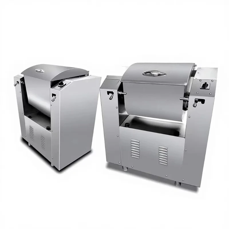 Full-automatic Mute Super Power Stainless Steel Commercial Canteen Noodle Machine Mixing Machine
