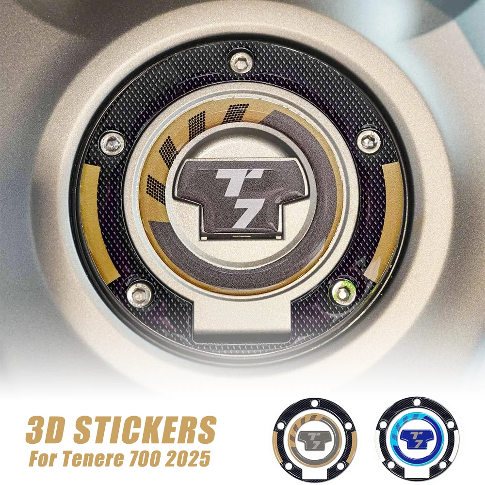 

For Tenere 700 2025 Motorcycle Accessories Waterproof Protective Sticker 3D Epoxy Resin Protective Sticker