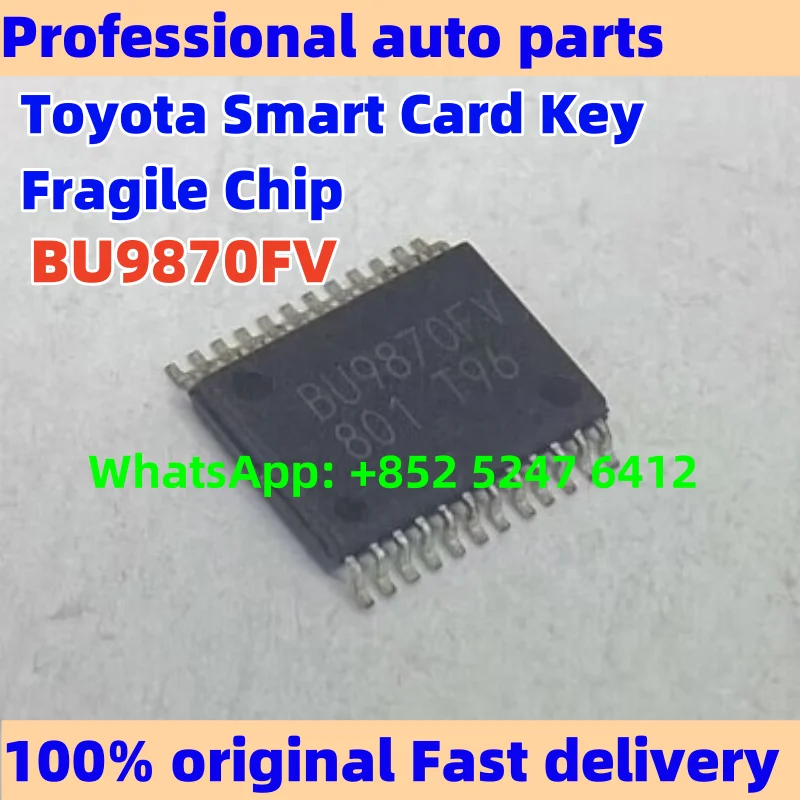 

5 шт. BU9870FV для ключа смарт-карты Toyota, хрупкий чип