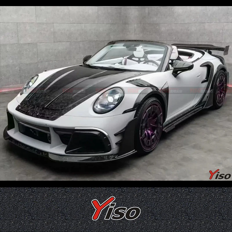 Suitable for 2019-2025 911 Carrera Carrera S Carrera 4 Carrera 4S 992 Carbon Fiber Body Kit Mansor Style 992 Lightweight Racin