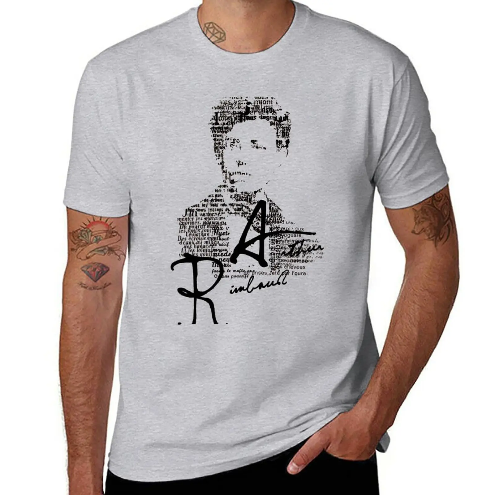 New Rimbaud T-Shirt shirts graphic tees custom t shirt sublime t shirt men clothings