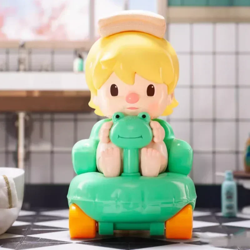 POP MART Süße Bohnen Wachstum Karte Serie Blind Box Mystery Box Erraten Tasche Spielzeug Puppe Nette Anime Figur Desktop Ornamente Sammlung