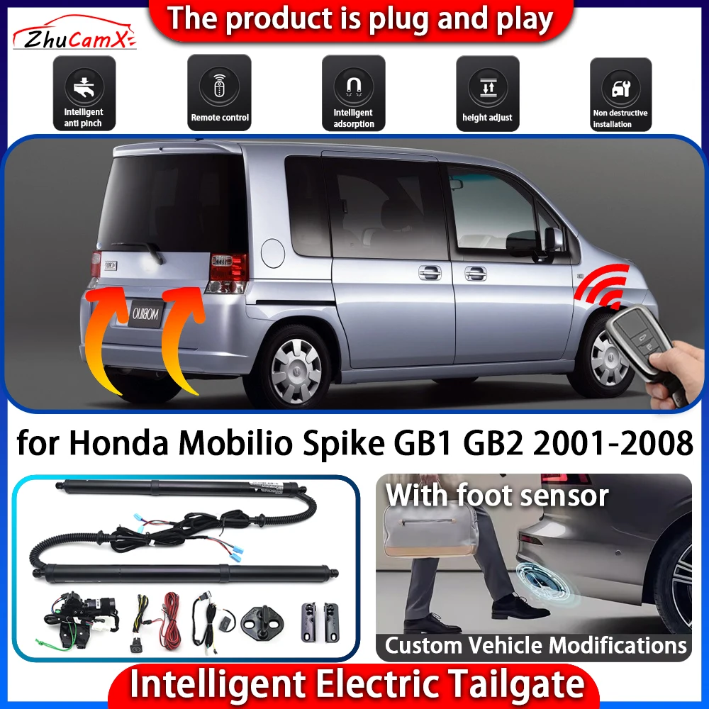 

ZhuCamX Smart Powered Tailgate System for Honda Mobilio Spike GB1 GB2 2001-2008 Automatic Intelligent Trunk Lift Control Kit