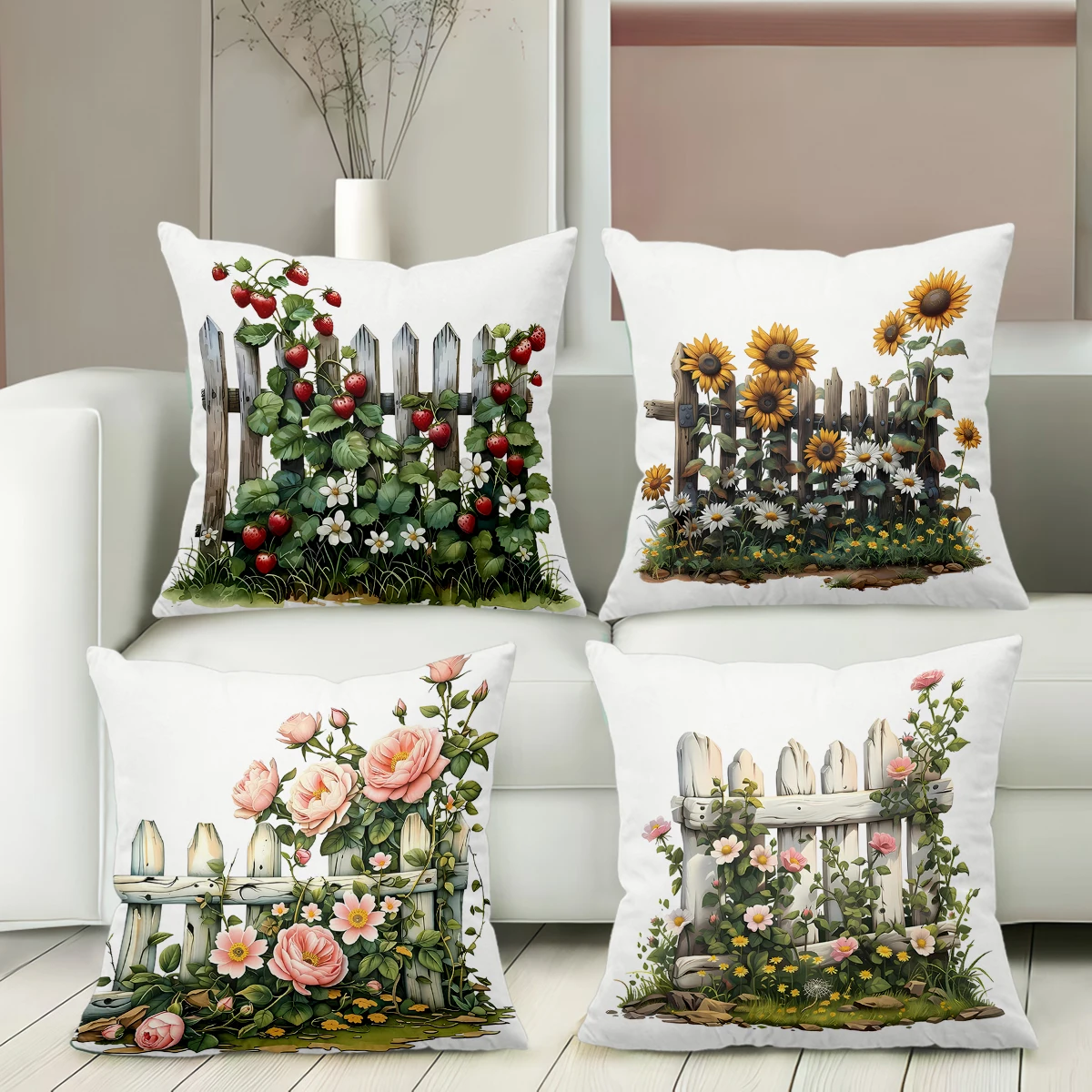 Floral Fence Patter…