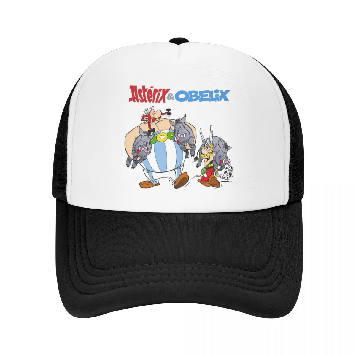 Punk Unisex Asterix And Obelix Hunting Trucker Caps Adult Adjustable Baseball Cap for Men Women Sports Snapback Caps Summer Hats