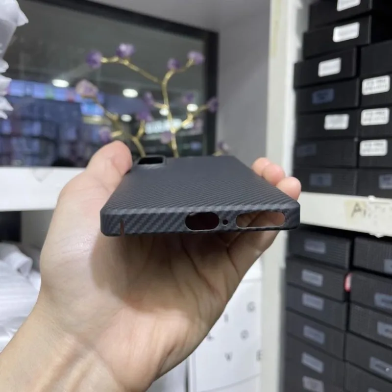 For Sony Xperia 1 VII Case 600D Aramid Carbon Fiber For MagSafe Magnetic Case Thin Carbon Cover Shell