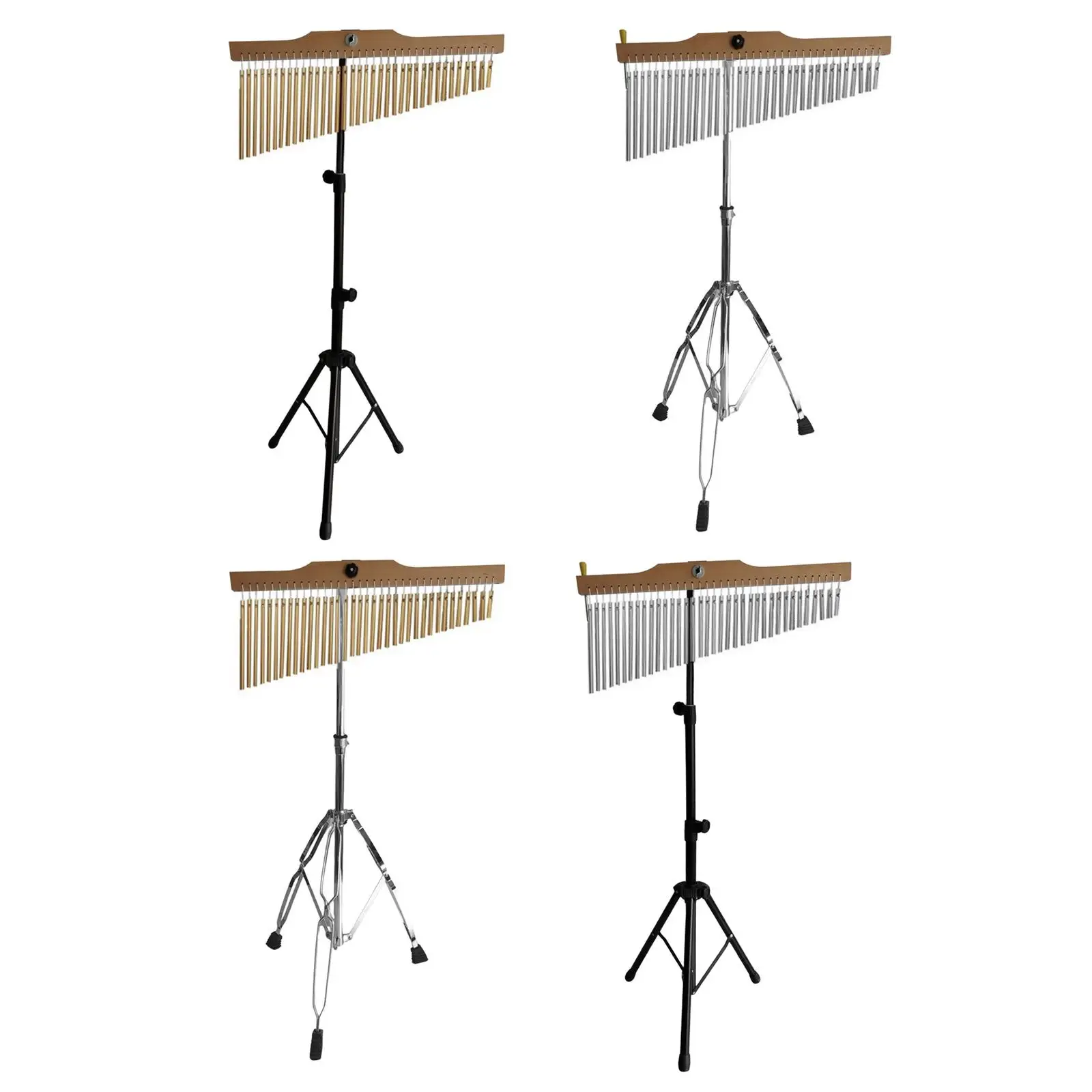 36 Bar Chimes 36 Note Single Row Quality Sound 36 Tone with Adjustabale Stand