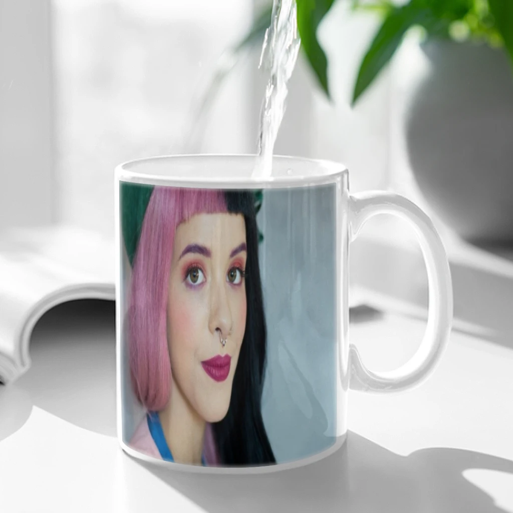 Girl Singer Melanie Martinez 11oz Afternoon Tea Mug Multifunctional Ceramic Coffee Mug Porcelain Coffee Cup Drinking Cup