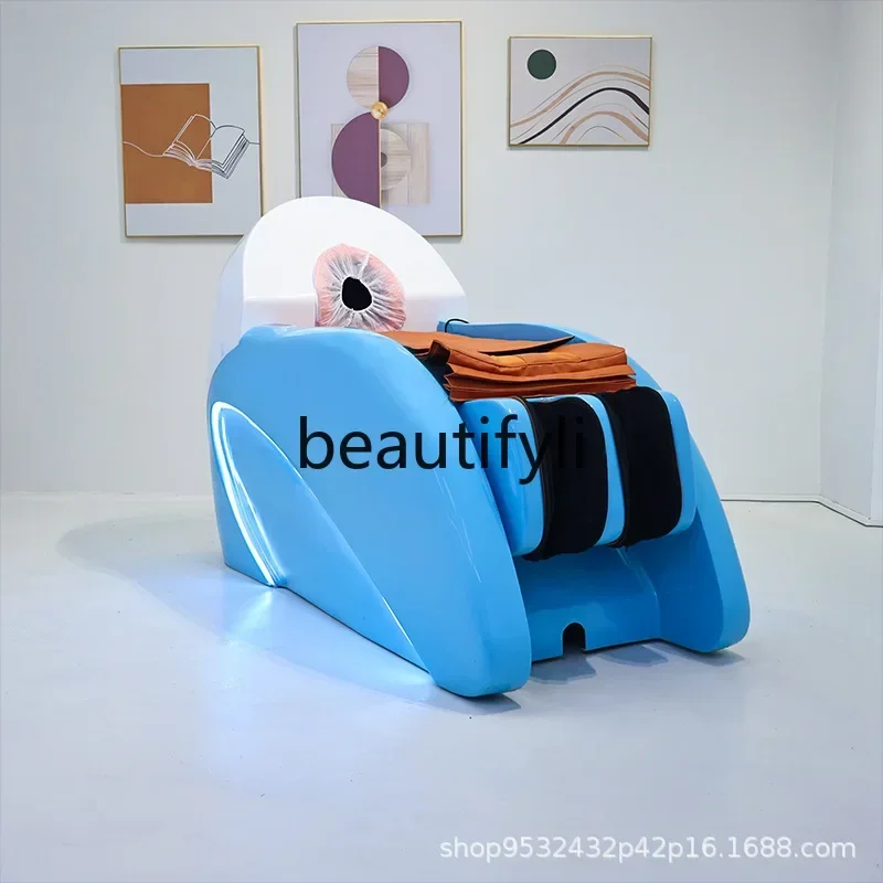 Automatic massage shampoo bed High-end hair salon Shampoo bed Hair care