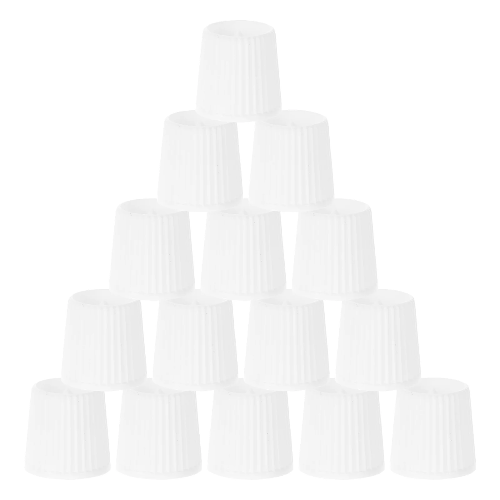 

50Pcs Toothpaste Caps Plastic Sturdy Leak Proof Toothpaste Tube Cover for Travel Home Bathroom Bottle Emptying Cap