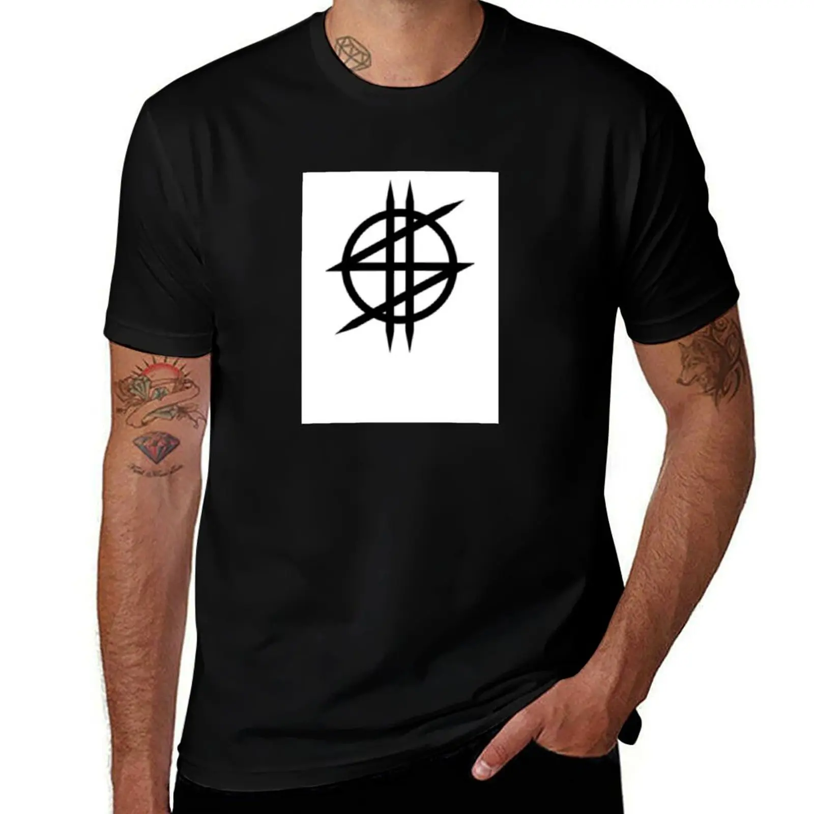 

Synyster Gates logo T-Shirt All Weather Casual Short Sleeve