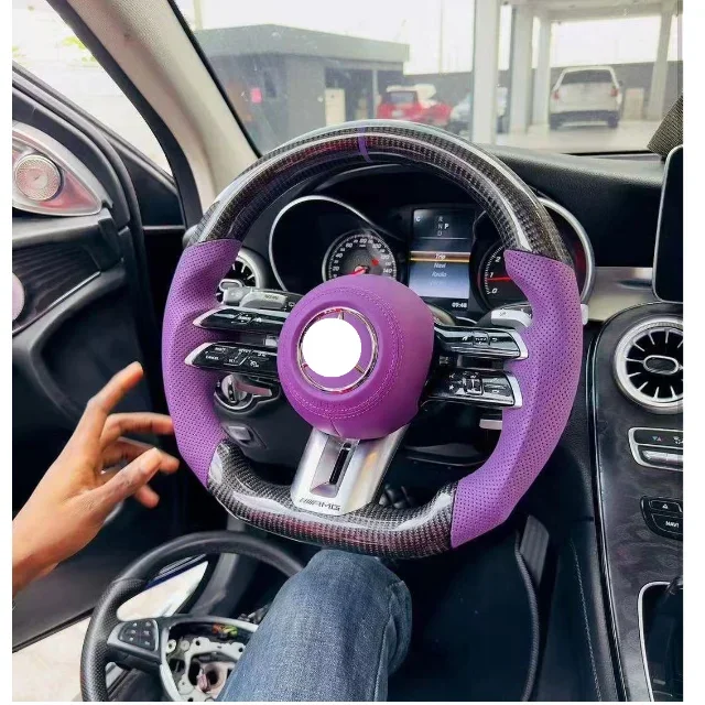 High-end customized car steering wheel steering wheel steering wheel suitable for BW and MercedesBenz