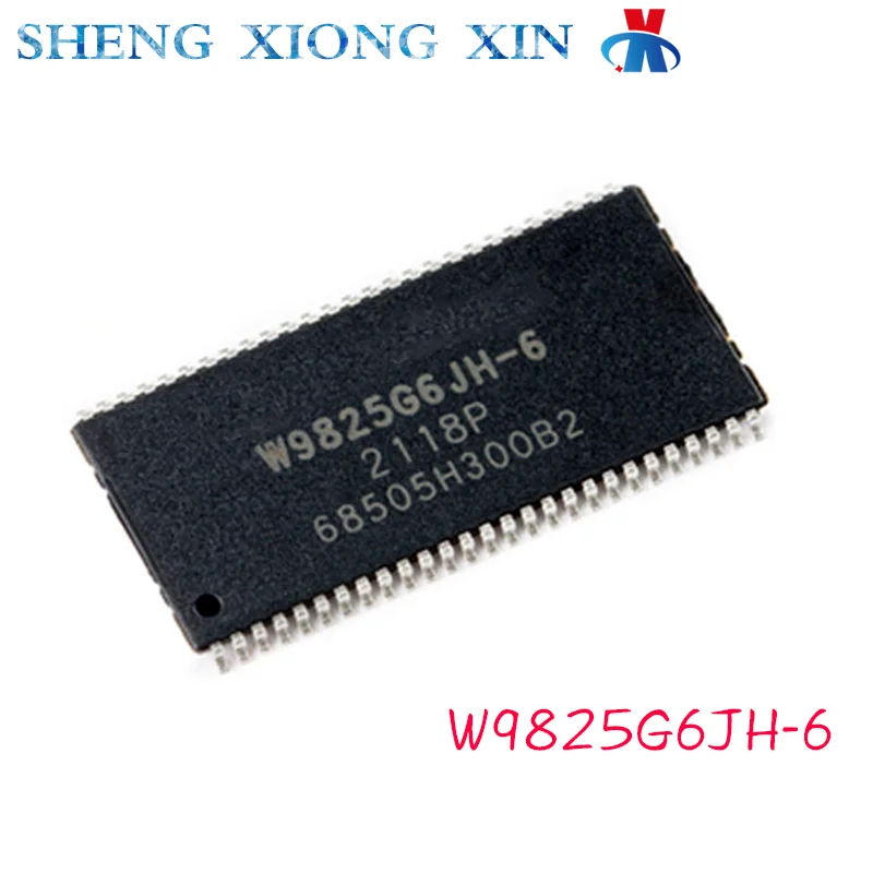 

5pcs/Lot W9825G6JH-6 W9825G6KH-6 W9825G6EH-6 W9425G6JH-5 TSOP-54 Storage Chips W9825G6 W9425 W9825 Integrated Circuit