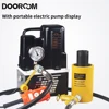 DOOROOM 중공 뚜러뻥 유압 실린더 RCH-20, 30T 싱글 액팅 램 실린더, 100mm 헤비 듀티 리프팅 도구, 다기능 2