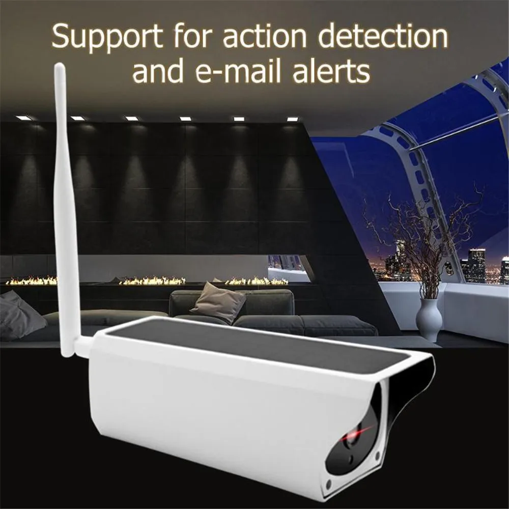 2MP 1080P Ubox APP Solar Power Low Comsunption IP Camera IR Night Vision Home Security CCTV Baby Monitor