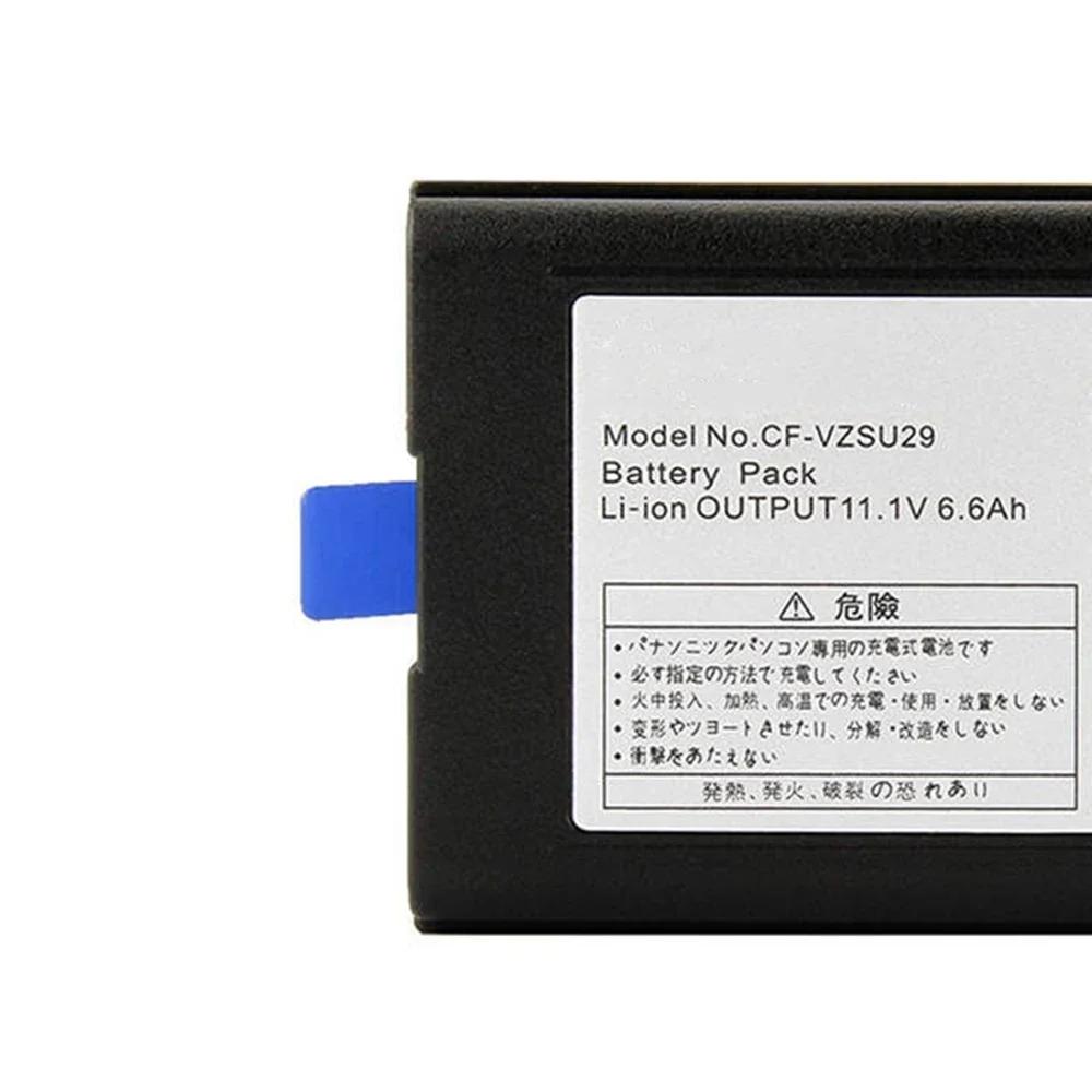 CF-VZSU29 11.1V 6600mAh Compatible Generic Laptop Battery for Panasonic Toughbook CF-29 CF-51 CF-52 CF-VZSU29ASU