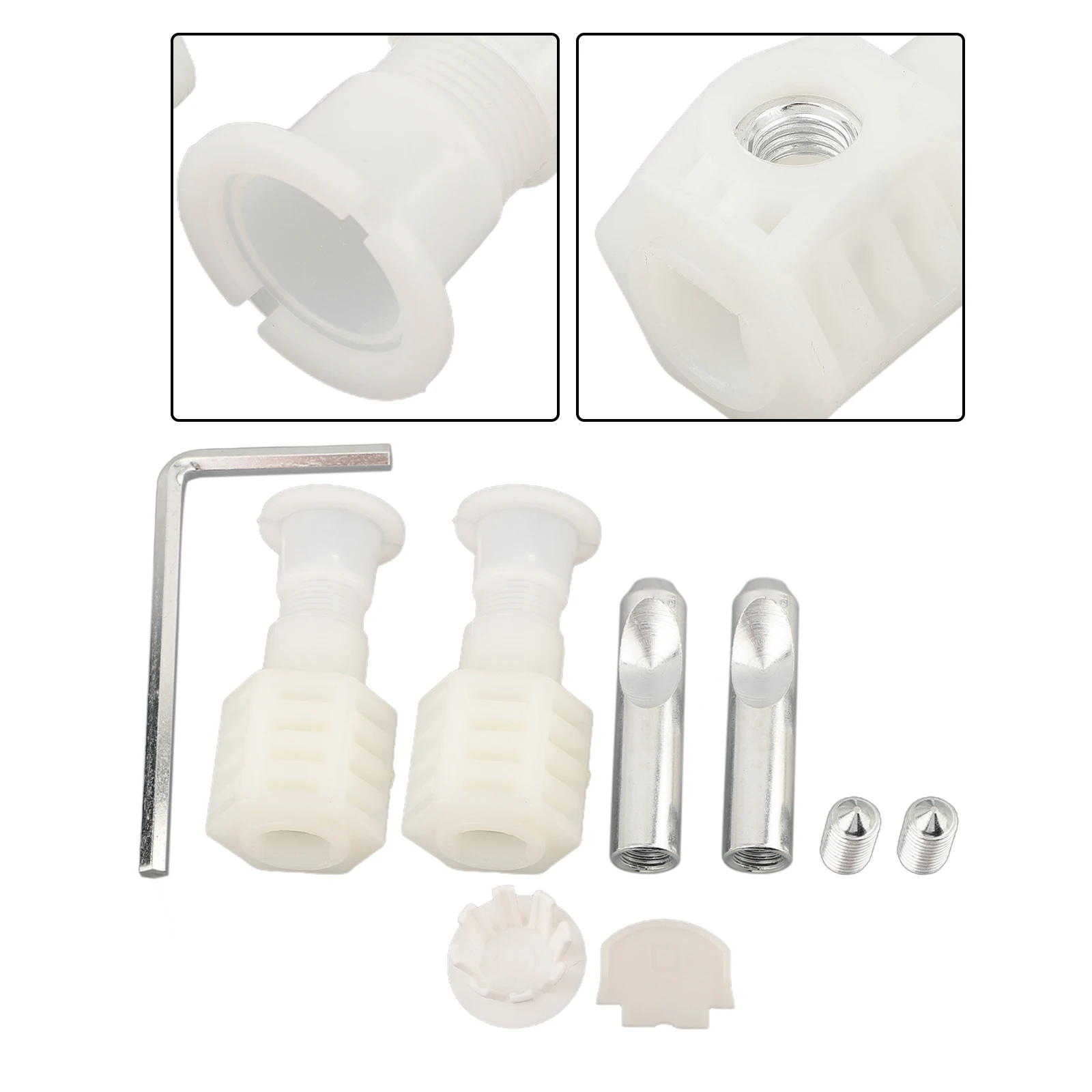 

1 Set Hanging Screws Top-Mounting Wrench 21cm Long Wrench Toilet Fixing Screws Toilet Hanging Screws Brand New