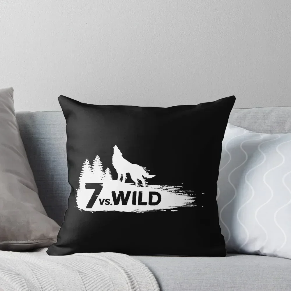 

7 Vs Wild Merch Throw Pillow Cushion Cover Set Cushion Cover Luxury pillow cover christmas pillow