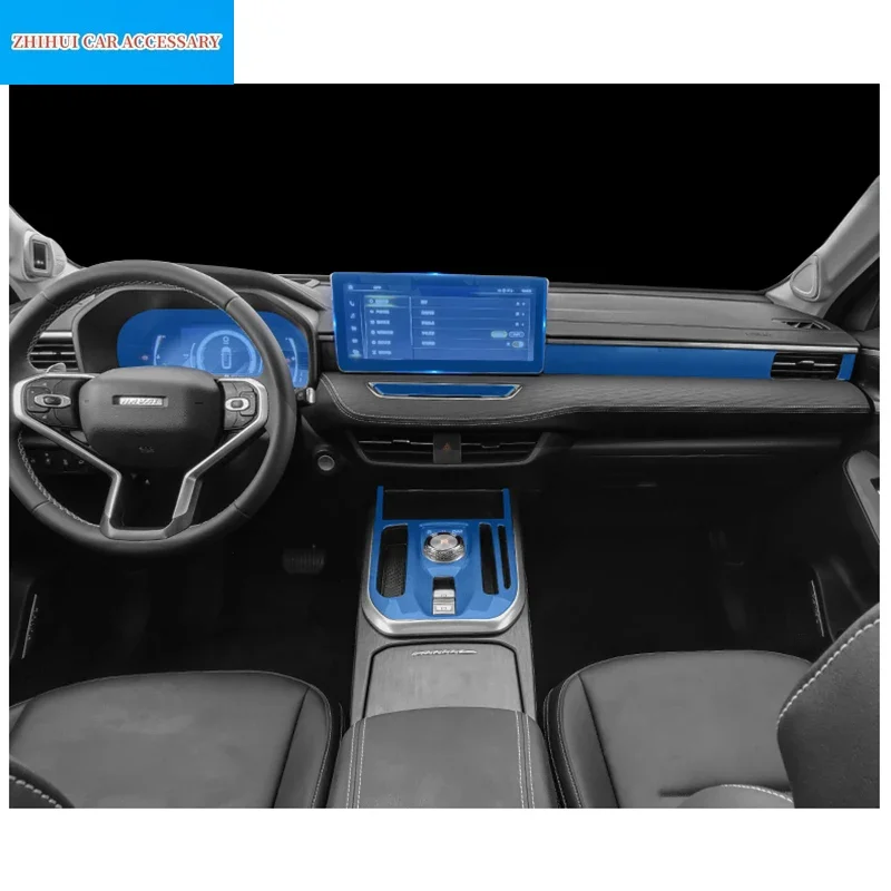 

TPU Car Interior Gear Dashboard Protective Film Transparent For GWM Haval Jolion 2021 2022 Anti-scratch Accessories For LHD