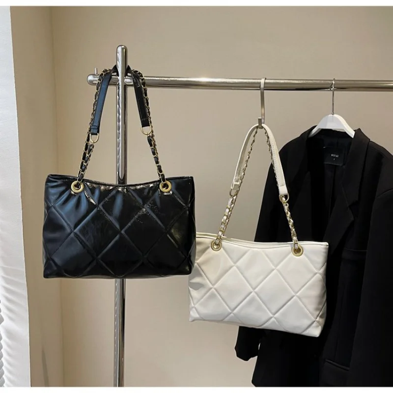 حقيبة يد نسائية أنيقة مصنوعة من الجلد الفاخر، تصميم يومي راقي وواسع يدوم طويلاً من باريس #6