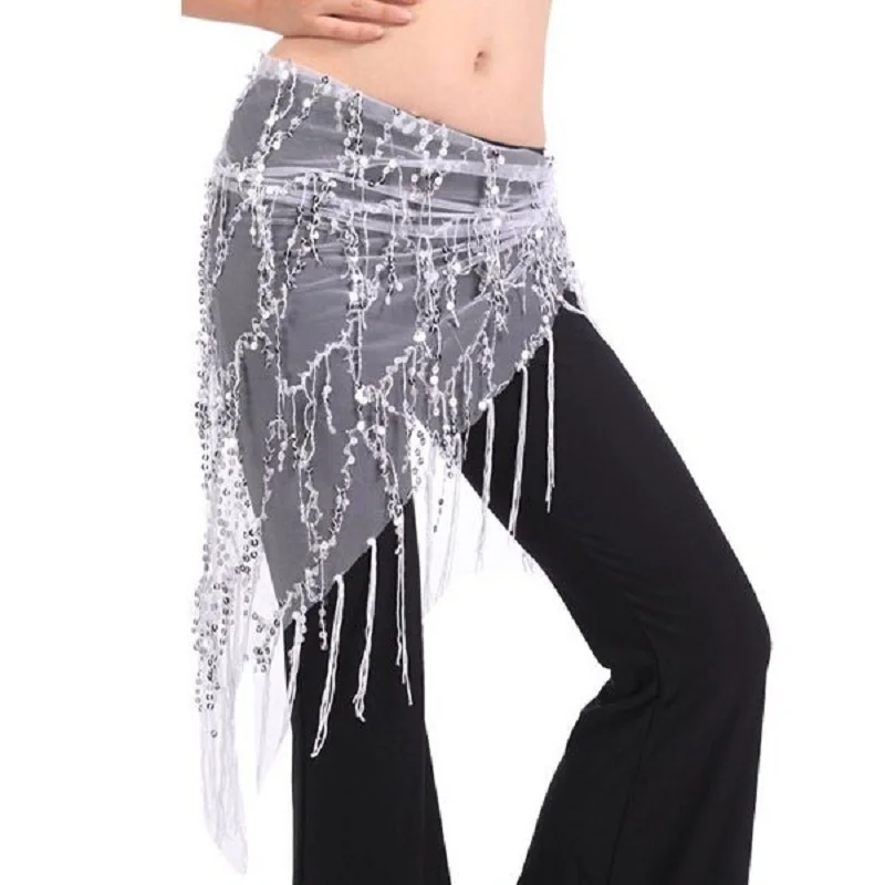 Women\'s Belly Dancing Belt Colorful Waist Chain Belly Dance Hip Scarf Belt