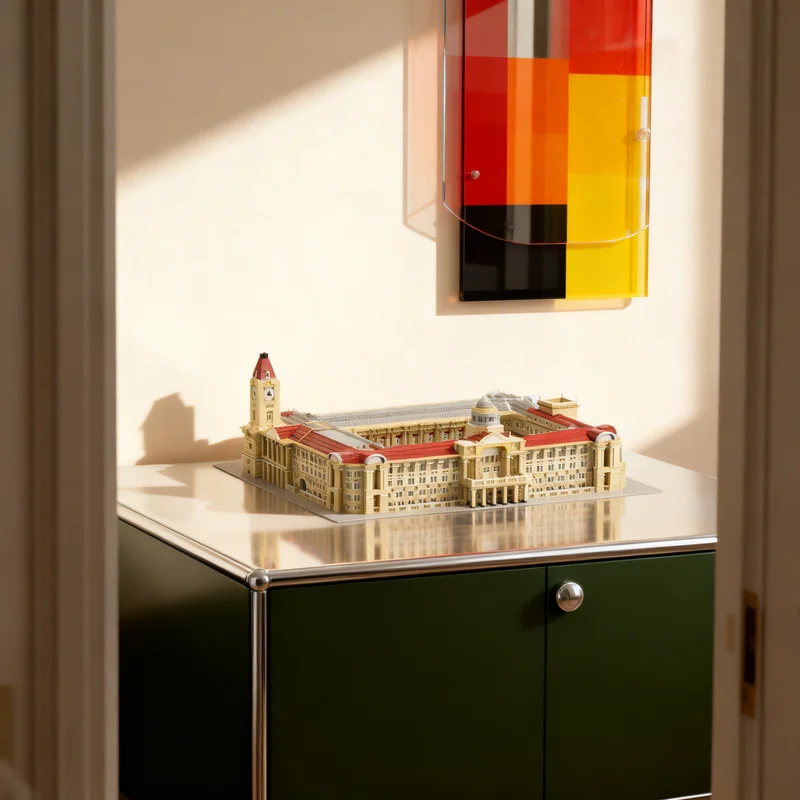 

19599pcs MOC Birmingham City Council House Museum Creator Expert Model Building Blocks DIY Creative Gift Display Decor Premium