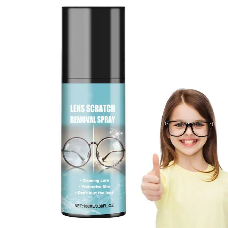 

100ml Glasses Lens Cleaner Eyeglass Scratch Removal Spray Multifunctional Lens Scratch Removal Spray Cleaning Repair Tool