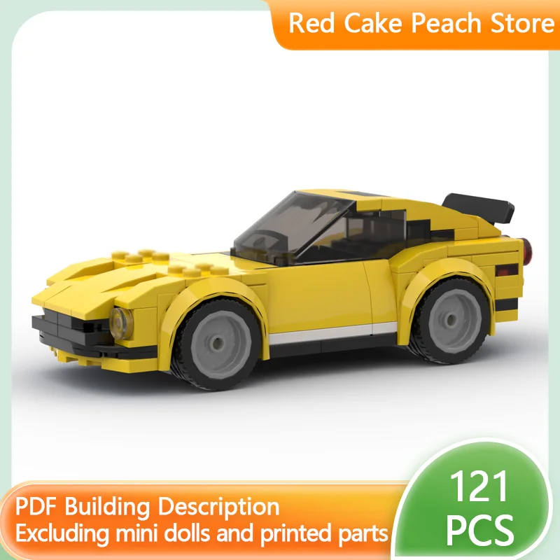 

Speed Racing Car Model MOC Building Bricks 270Z Two-Door Hypercar Modular Technology Children Holiday Gifts Assemble Toys Suit
