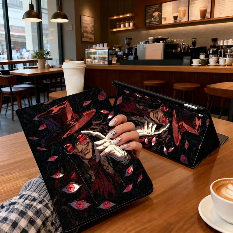 

Dark Anime Hellsing Cool For Xiaomi Redmi Mi Pad 4 5 6 6s 7 8 SE Pro 2 11 Plus Max 12.4 11 11.2 12.5 8.7 inch Tablet Case