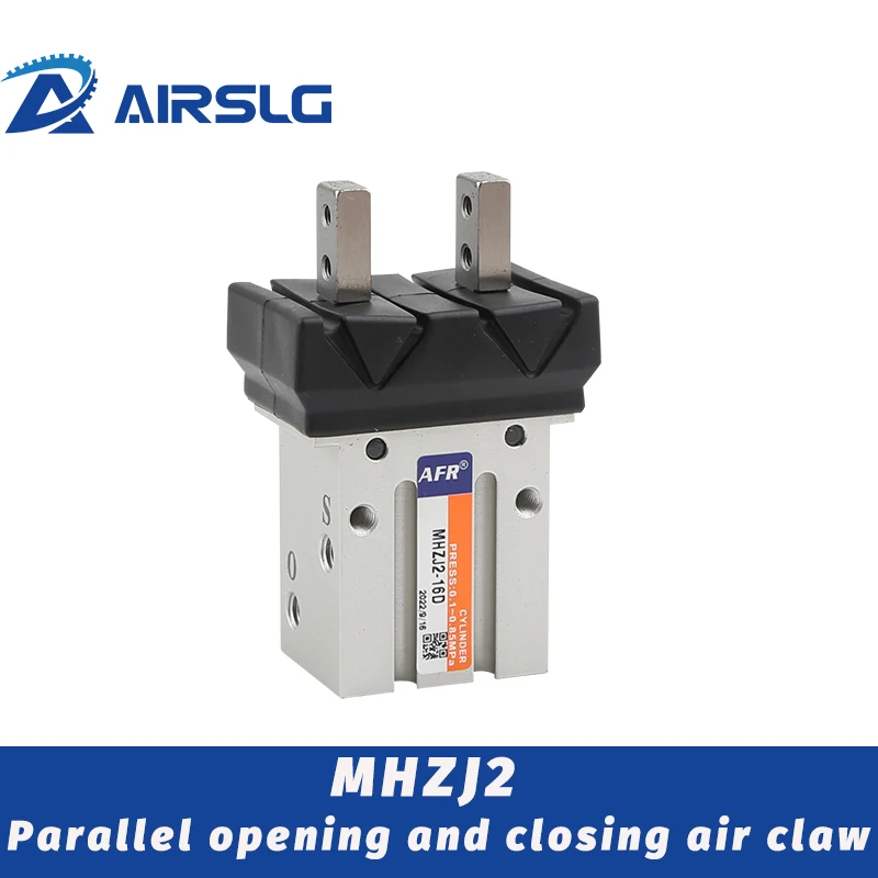 Parallel open close air claw with dust cover Pneumatic finger mechanical claw MHZJ2-6D 10D 16D 20 25D