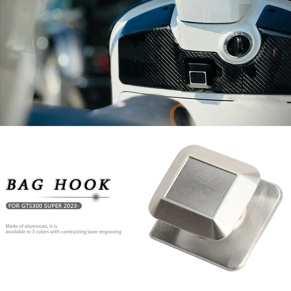 

New Motorcycle Helmet Hook Luggage Bag Hook Gadget Glove Hooks For Vespa GTS300 Super Gts300 gts300 GTS 300 SUPER 2023 2024