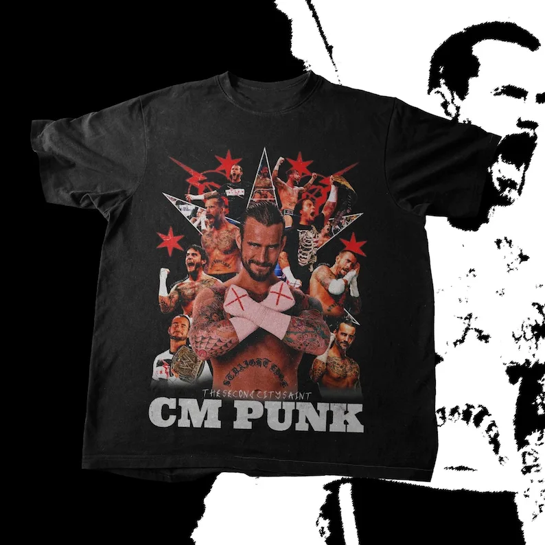 CM Punk: Best of All Time Graphic T Shirt