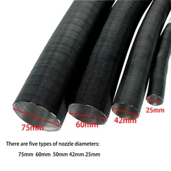 25mm 42mm 50mm 60mm 75mm Diameter 50-300cm Length Air Diesel Parking Heater Duct Pipe Tube Hose For Extendable