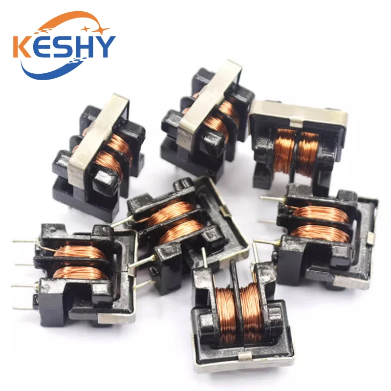 5PCS UU9.8 UF10.5 Common Mode Choke Inductor 5mH 10mH 15mH 20mH 25mH 30mH 40mH 50mH For Filter Pitch 7X8MM 10X13MM