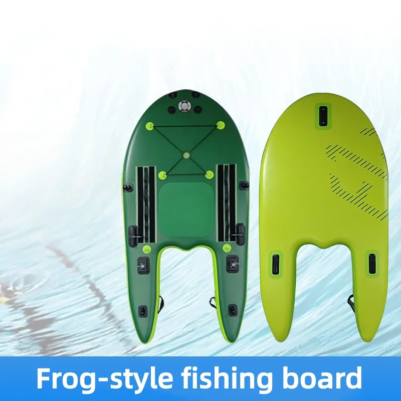 

Frog-style fishing board inflatable surfboard fishing leisure paddleboard Sports and Entertainment Water Sports Surfboard