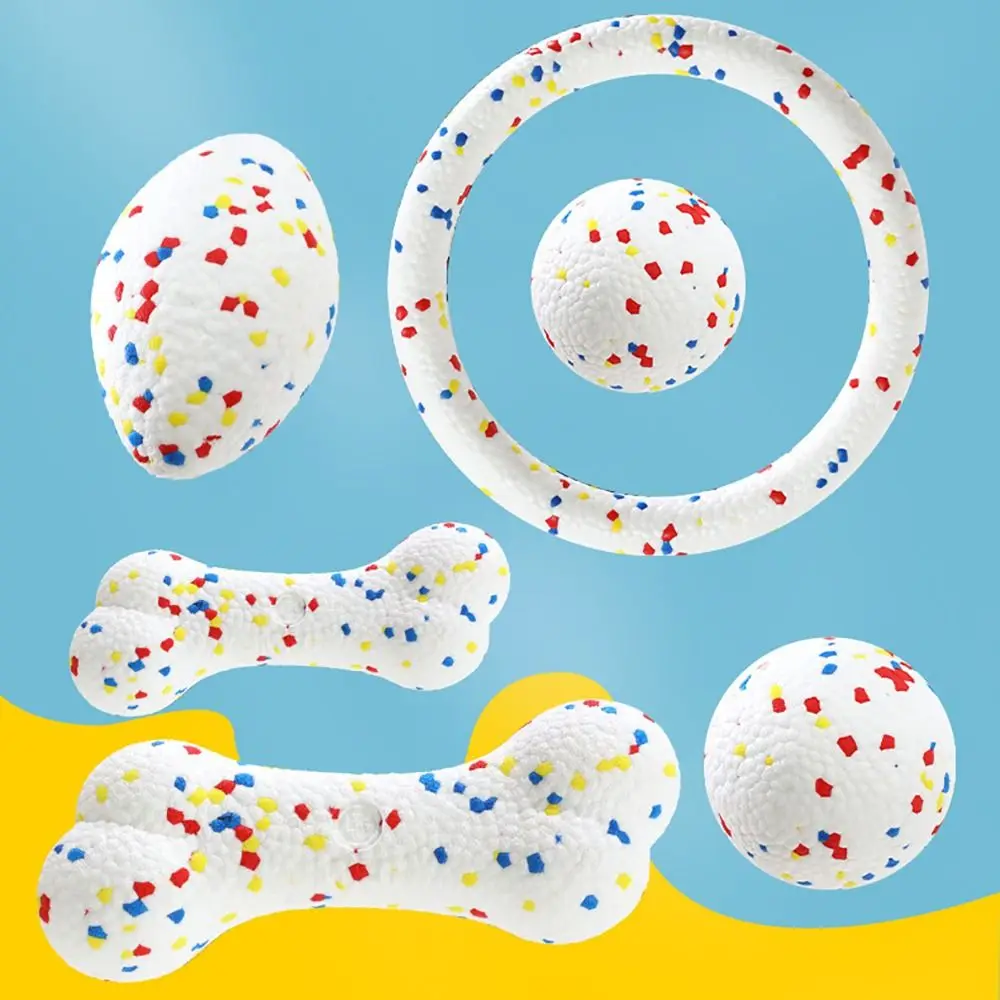 Bite Resistant Solid Dog Ball Toys for Small Dogs High Elasticity E-TPU Pet Chew Ball Toy Non Squeak Interactive Puppy Toy