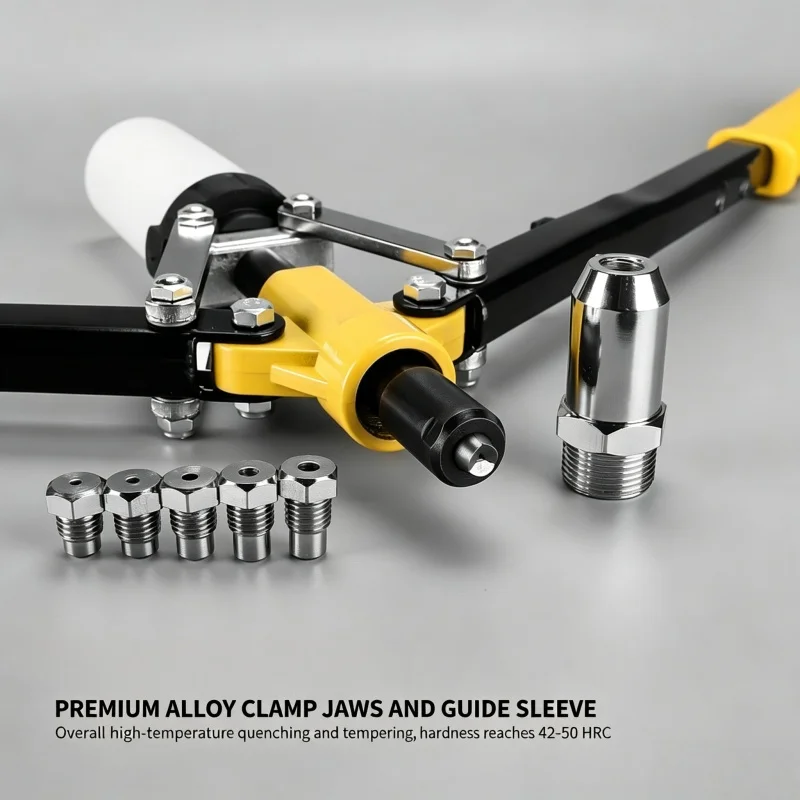 Two-Handle Labor-Saving Manual Rivet Nut Gun, Rivet Gun, Manual Blind Rivet Pulling Gun, Household Renovation Tools