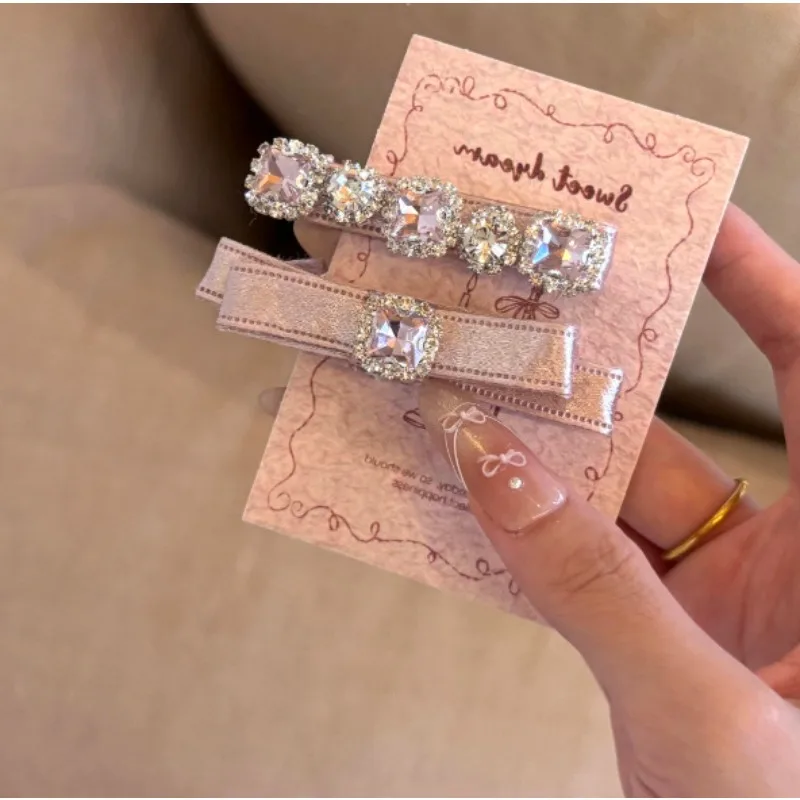1Pair Pink Gold Sat…