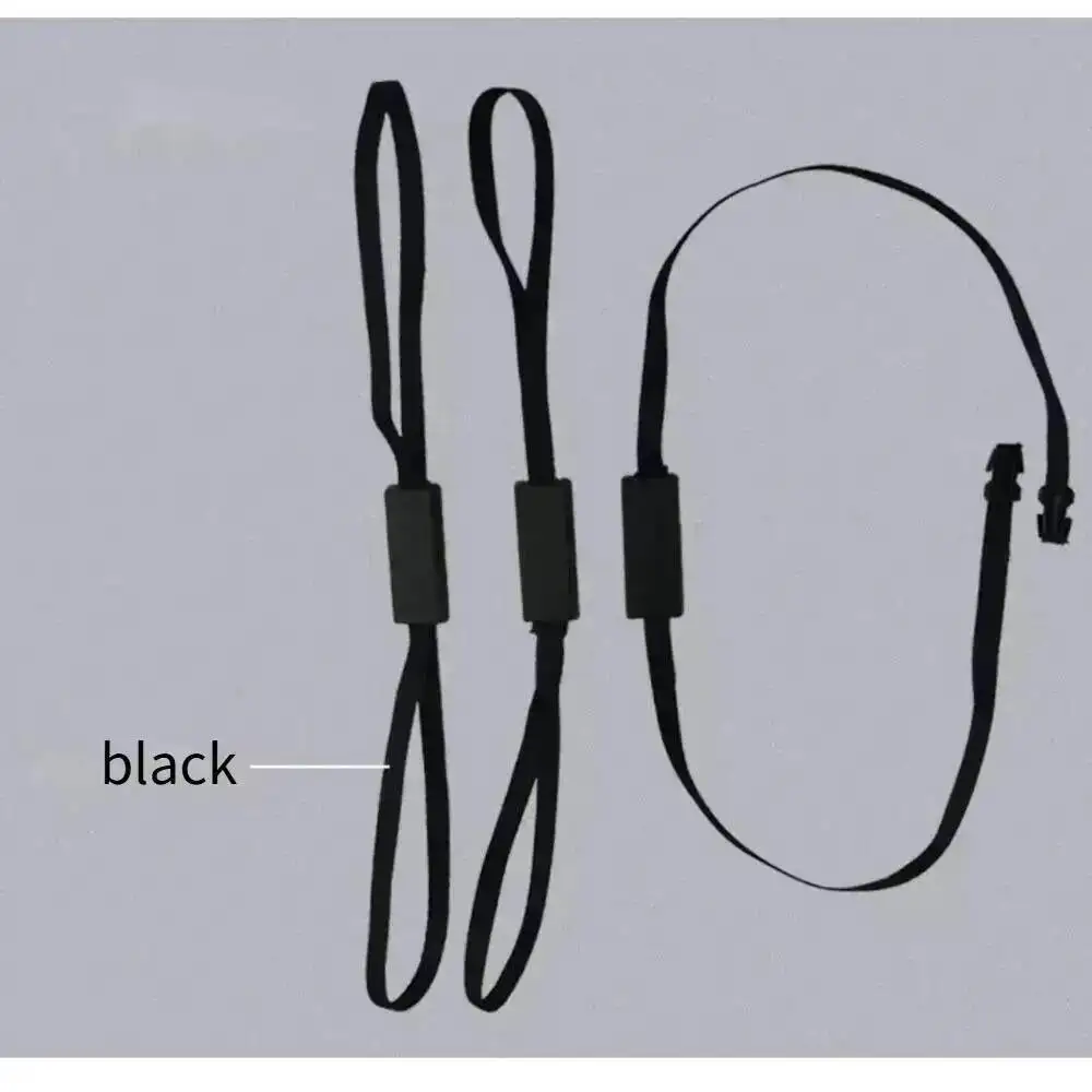 1000 Stück/Lot Kleidungsetikett-Seil Tasche Polyesterfaden Leeres Rechteckiges Doppel-Einsatz-Band Hängeseil Schnalle Universelles Etikett – Detail 3