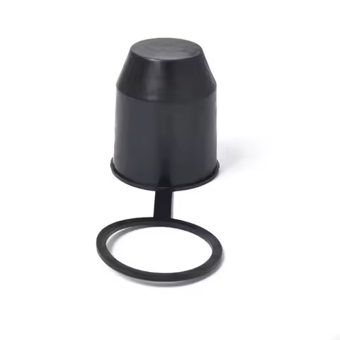 Protective Sleeve for Vehicle Tow Bar 50mm Diameter Trailer Screw Protector Cap Exterior Accessories for Caravan 72XB