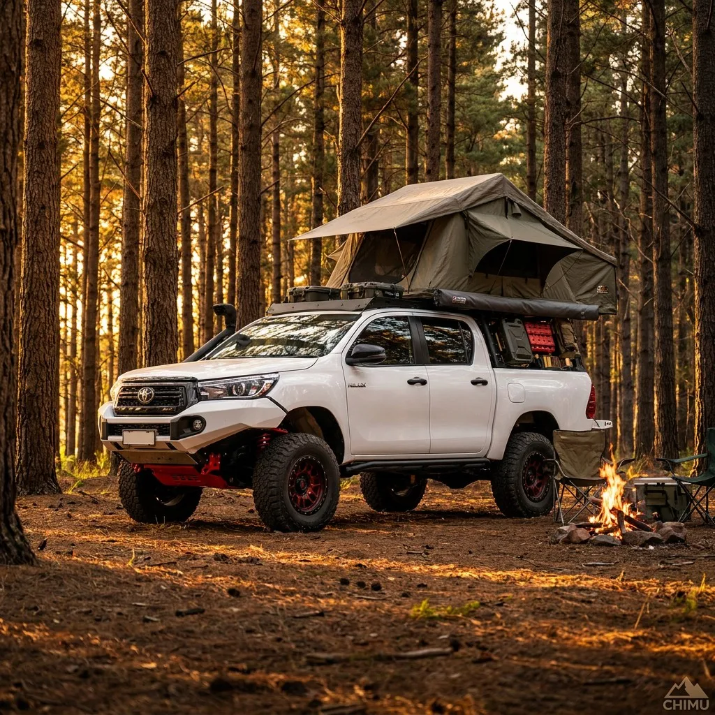 【CHIMU HOME】 for Hilux Revo Vigo 4x4 Off-Road Suspension Lift Kit Reinforced Shock Absorber Spring System