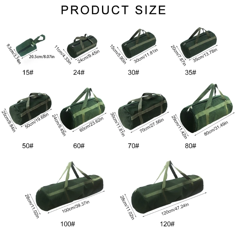 Canvas Tool Bag Tool Organizers for Electricians Offering Robust Design and Practical Organization  Large Capacity Pouch D2RD