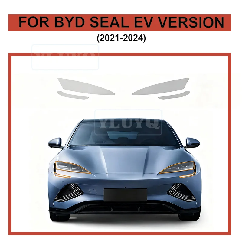 

For BYD Seal EV Version 2021 2022 2023 2024 Car Front Headlight Rear View Film TPU Paint Protection Film Anti-scratch Protective