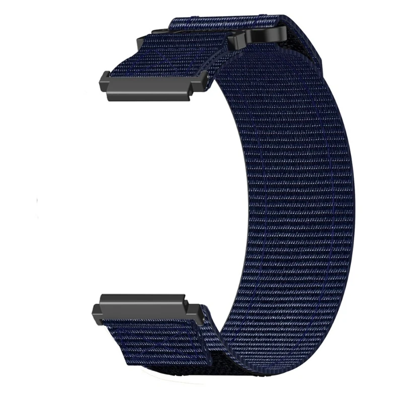 Adjustable Nylon Canvas Watch Straps, Sporty Wristband for 18mm 20mm Smartwatches