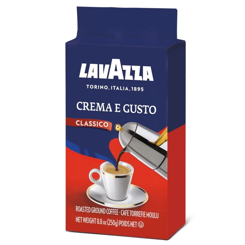 Crema e Gusto Classico gemahlener Kaffee 250g - Lavazza